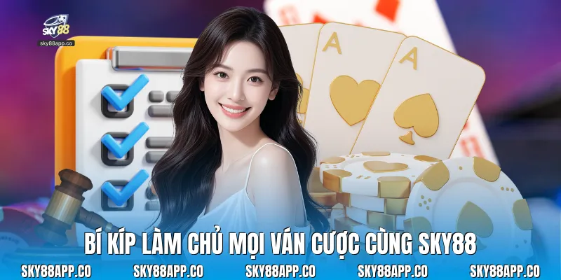 Bí kíp làm chủ mọi ván cược cùng Sky88