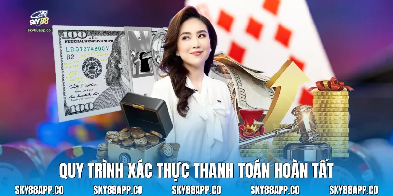 Quy trình xác thực thanh toán hoàn tất